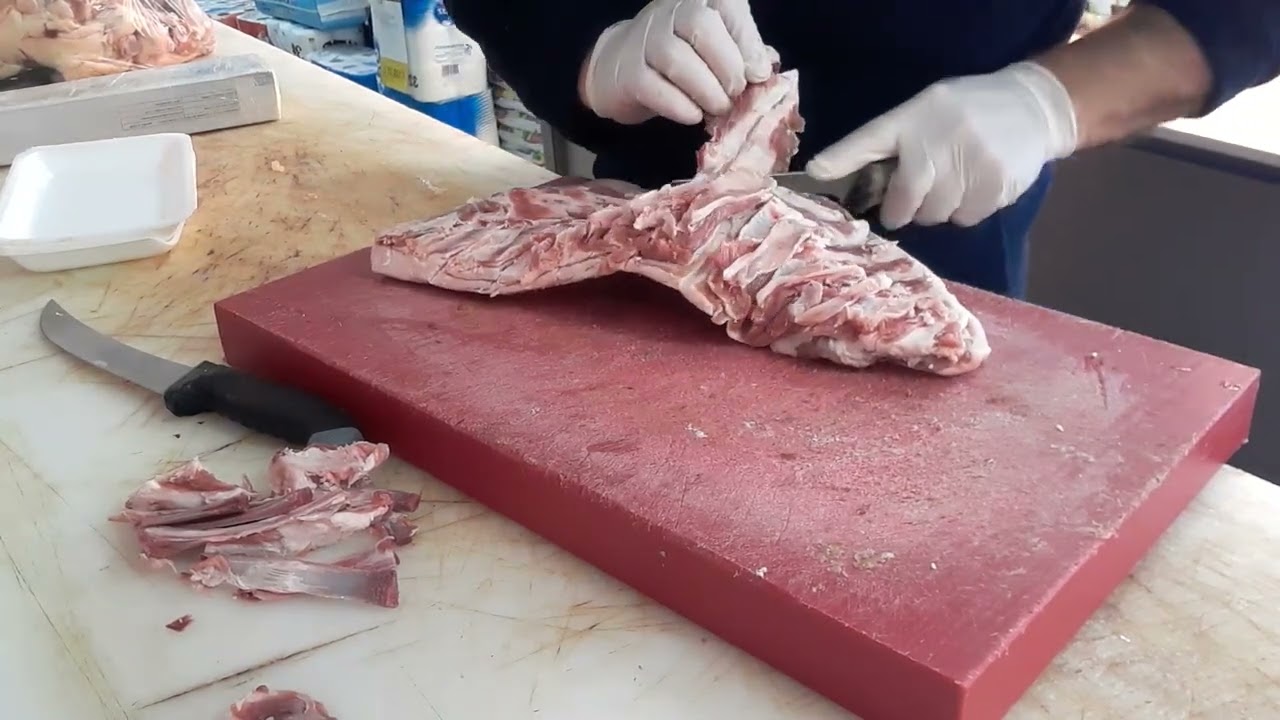 kuzu kaburga hazırlama siyirma