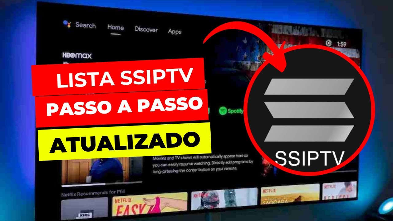 🔴 Como Instalar e Adicionar Lista no SSIPTV - Atualizado
