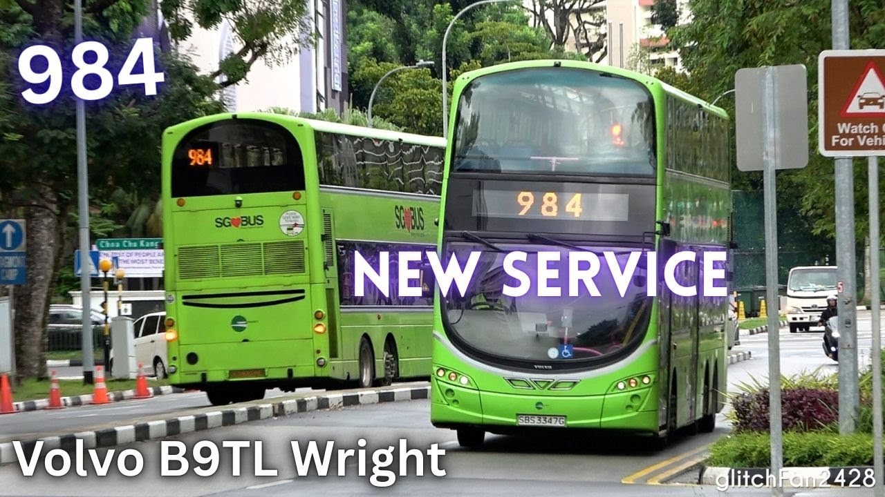 SG❤️BUS New Service 984 - Volvo B9TL Ride [TTS]