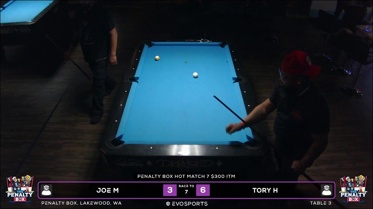 JOE M vs TORY H - PENALTY BOX - TABLE 3 | EvoSports