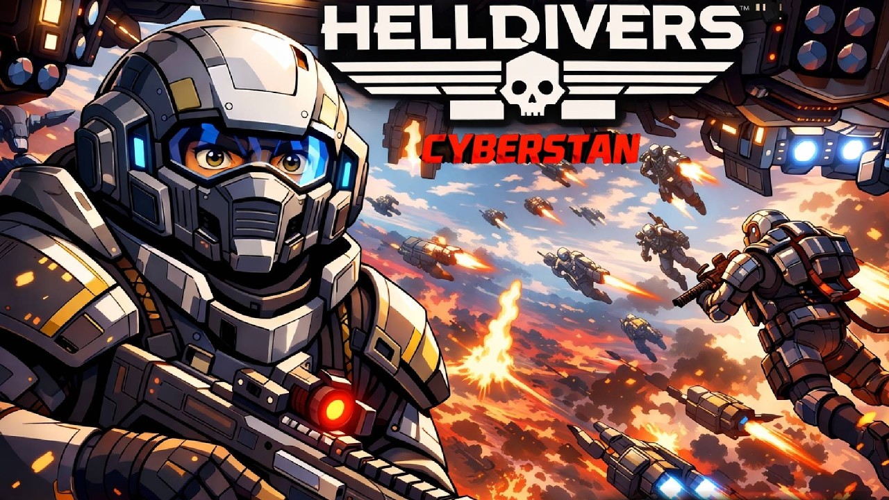 Hell Divers 2 ATTACK CYBERSTAN!!! | DESTROY ALL CLANKERS!!!