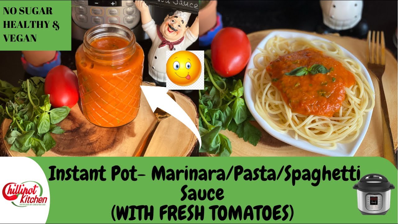 Instant Pot Marinara Sauce From Fresh Tomatoes|Instant Pot Pasta Sauce|Instant Pot Spaghetti Sauce