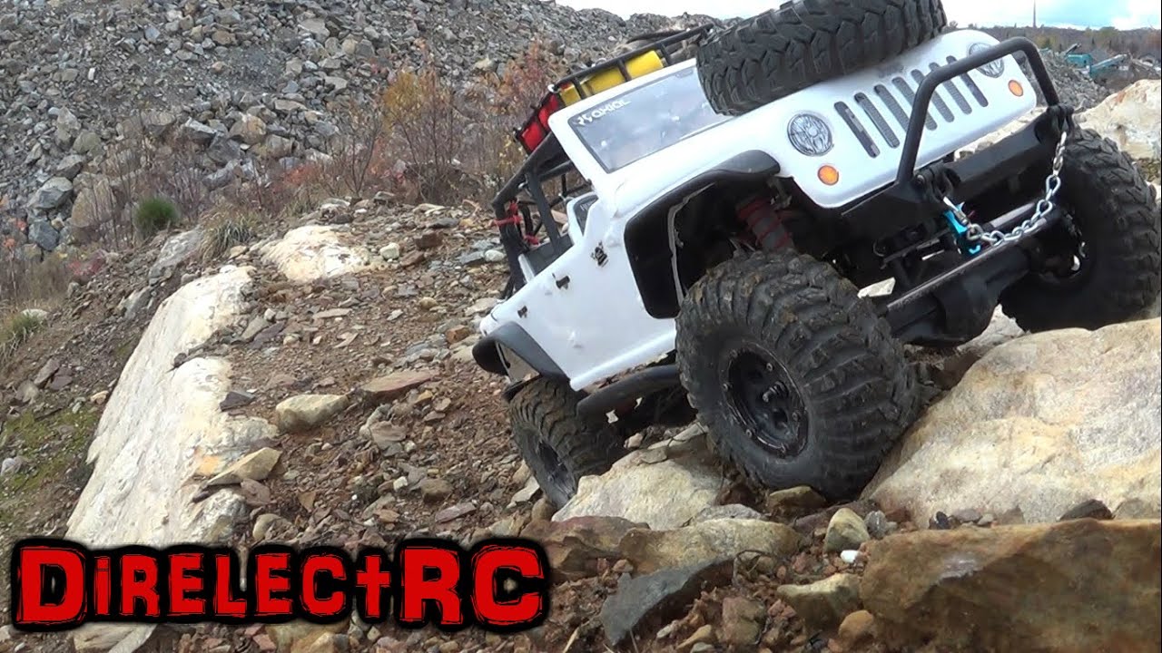 4x4 RC Axial SCX10 Jeep Rubicon scale crawler - DirelectRC