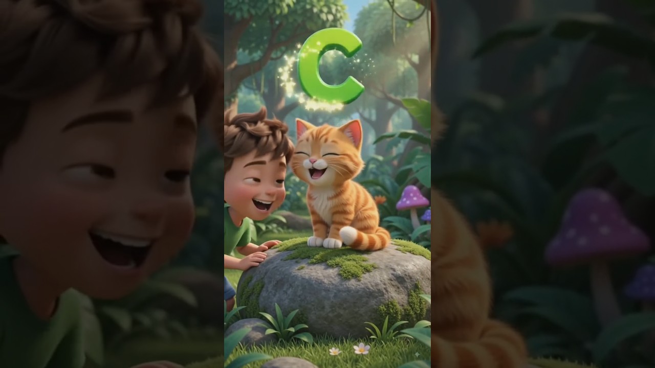 ABC Adventure for Kids | Learn English Alphabet | A for Apple to I for Ice Cream#cartoon #shorts