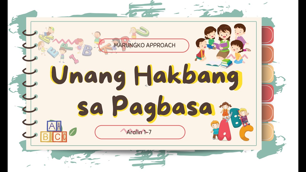 Unang Hakbang sa PagbasaIIMarungko ApproachIKindergartenIGrade1-2
