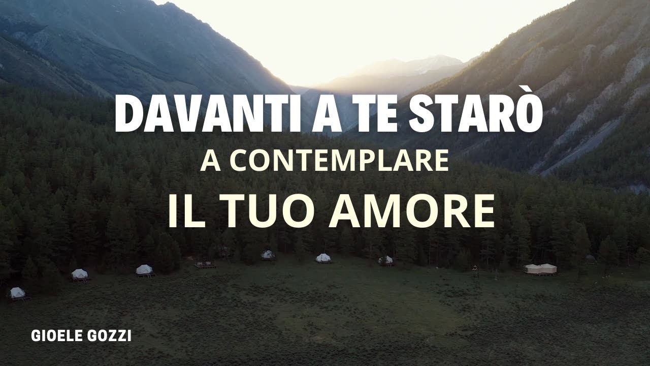 Davanti a Te Starò ( Come in uno specchio ) | By Gioele Gozzi