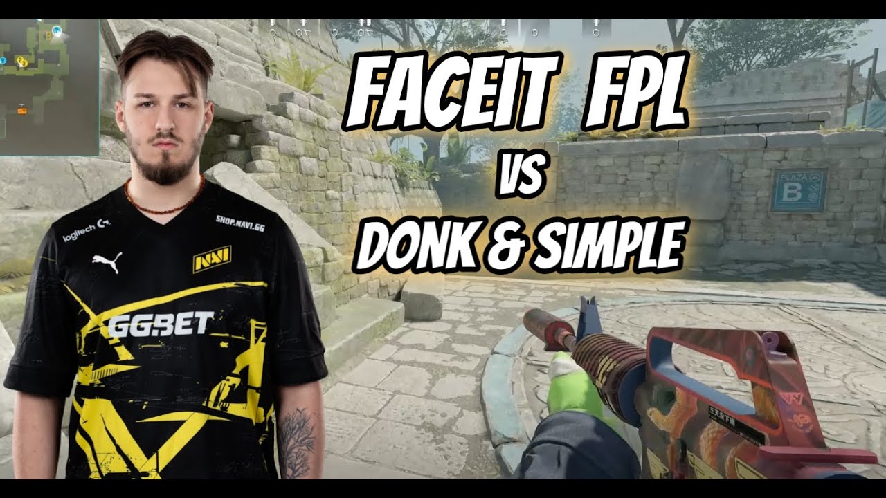 CS2 POV |  NAVI 【jL】 vs Donk/Simple  | FACEIT  FPL