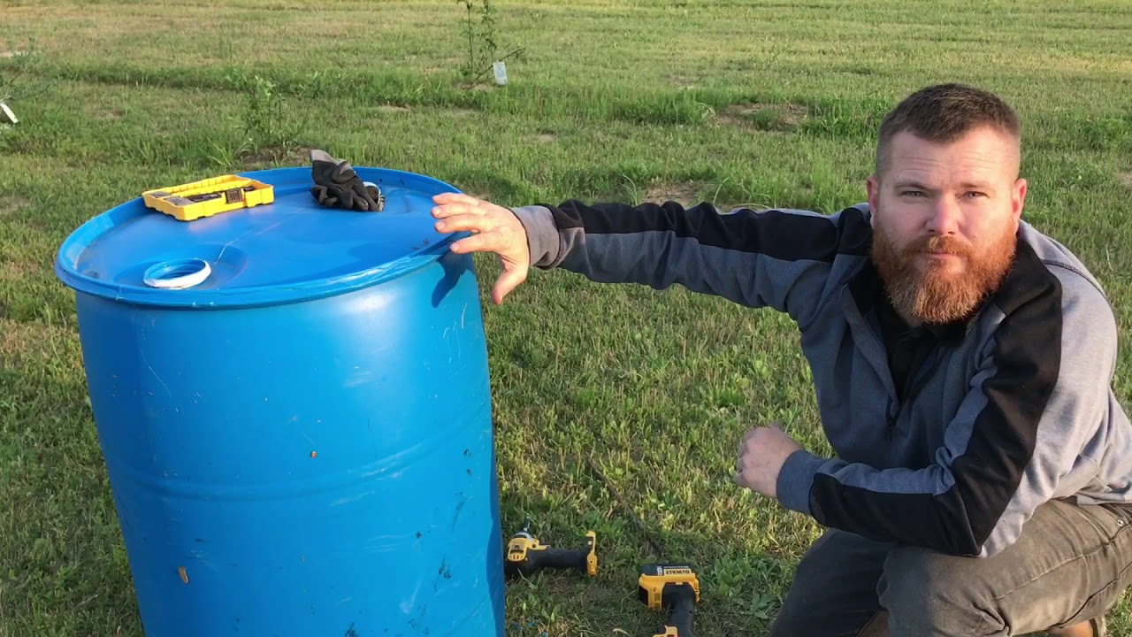 How To Make An Automatic Chicken Waterer Using a 55 gallon Drum