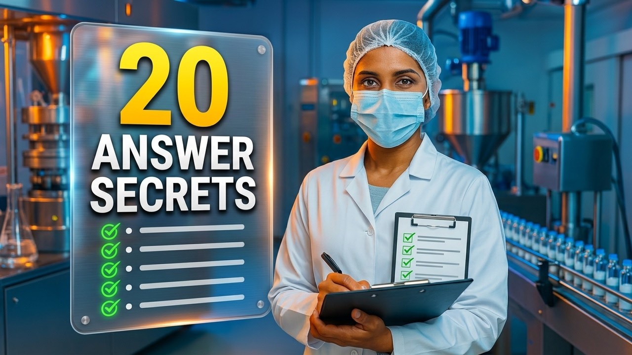 20 Production Chemist Interview Questions YOU NEED TO KNOW