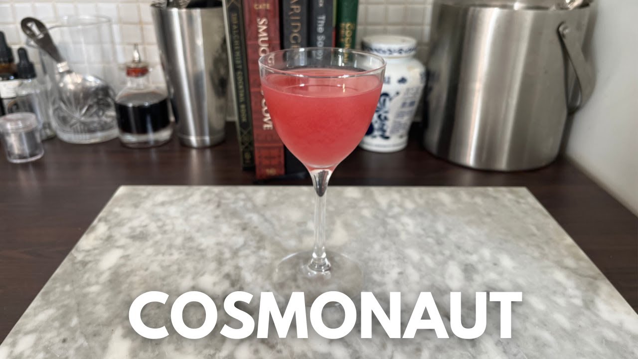 Raspberry Jam in a Cocktail? The Cosmonaut Explained