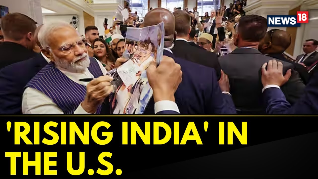 PM Modi U.S. Visit | Indian Diaspora Eagerly Awaits PM Modi's Arrival | English News | News18