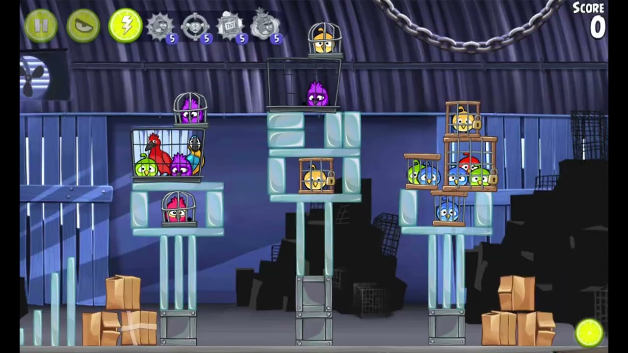 Angry Birds Rio Op-Mod Android Port gameplay!