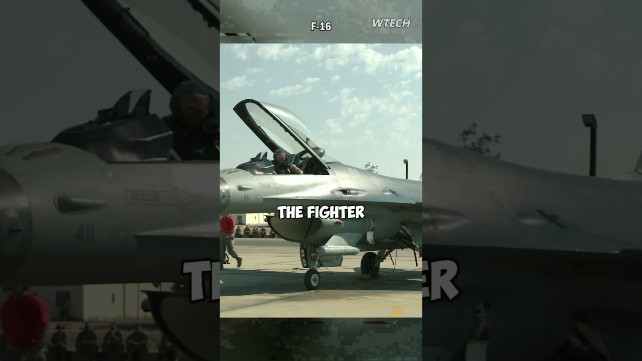Scramble competition with the F-16 fighter jet
