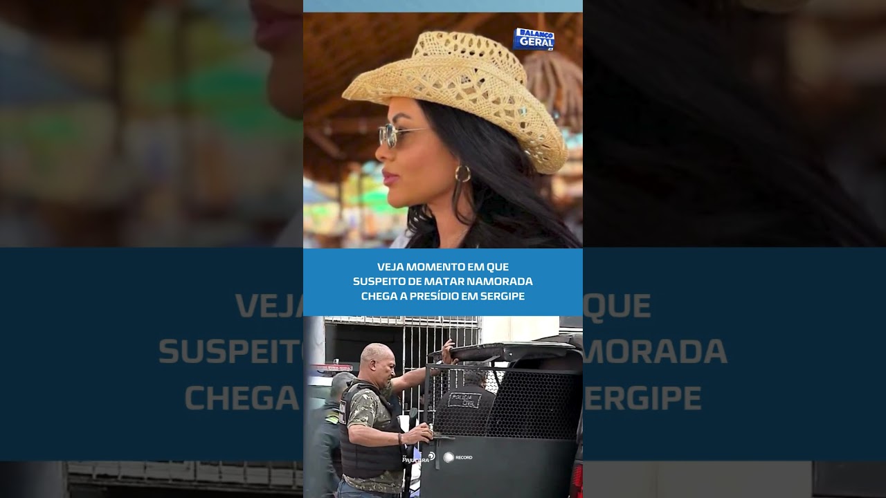 🚨Chegada ao pres&iacute;dio: suspeito de matar alagoana &eacute; registrado em v&iacute;deo #Balan&ccedil;oGeralAL
