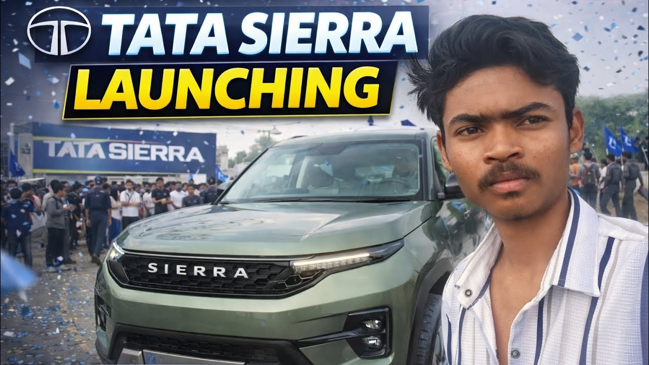 TATA SIERRA LAUNCHING VIDEO SONBHADRA 