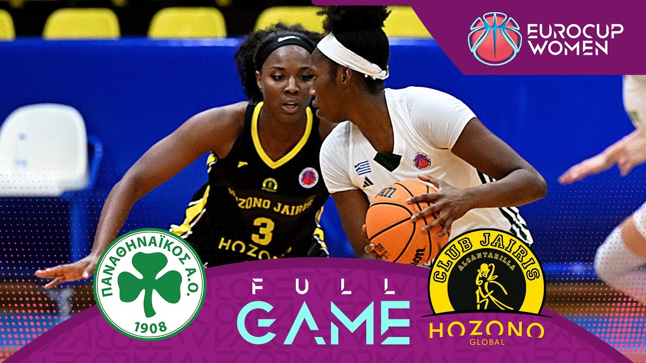 Panathinaikos v Hozono Global Jairis | Full Basketball Game | EuroCup Women 2024-25