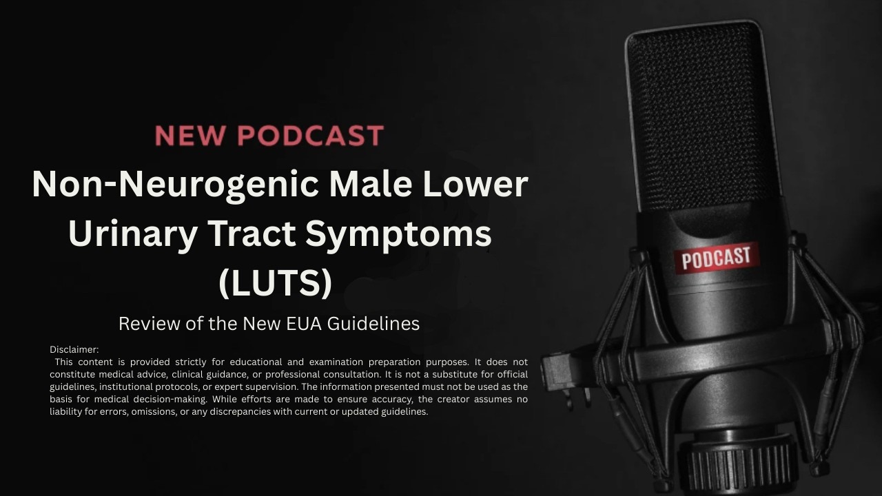 Non-Neurogenic Male LUTS (BPH) | Latest EAU Guidelines Review for FRCS & Board Exams