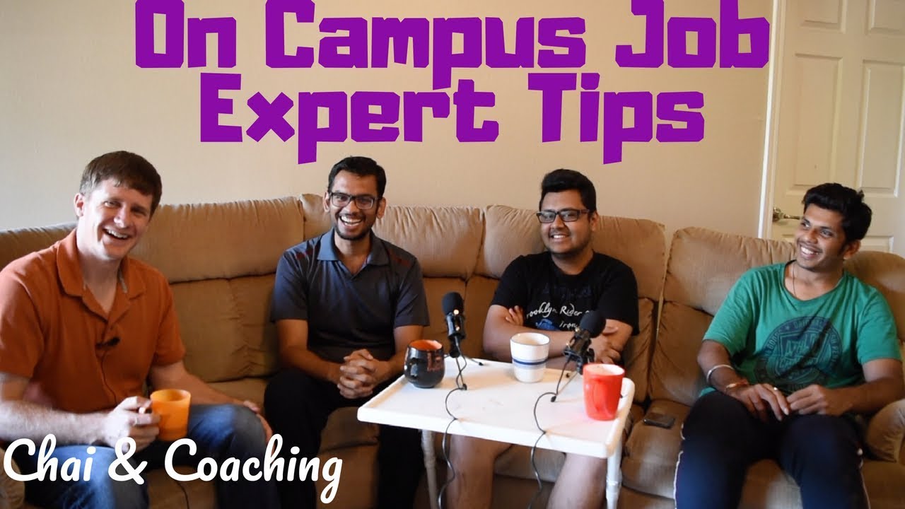 On Campus Job Experts Tips | How To Get On Campus Jobs In America