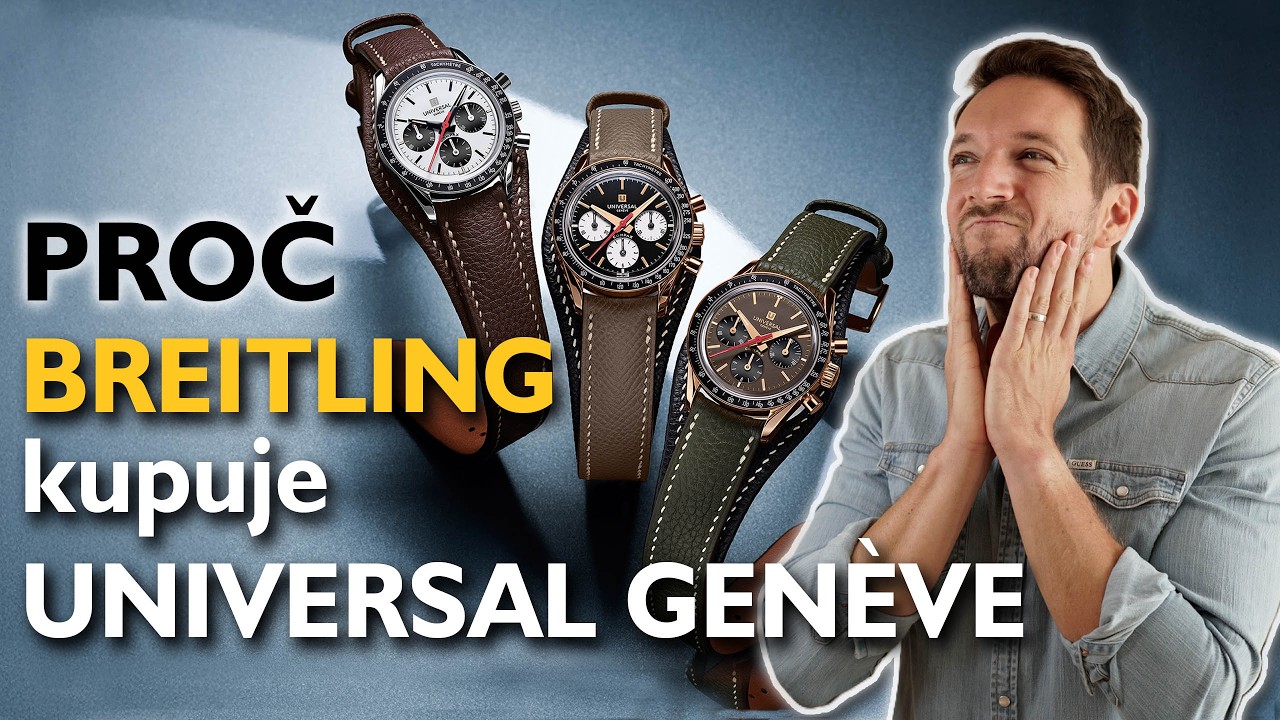 Akvizice století?! Co Breitling CHYSTÁ s legendární Universal Genève
