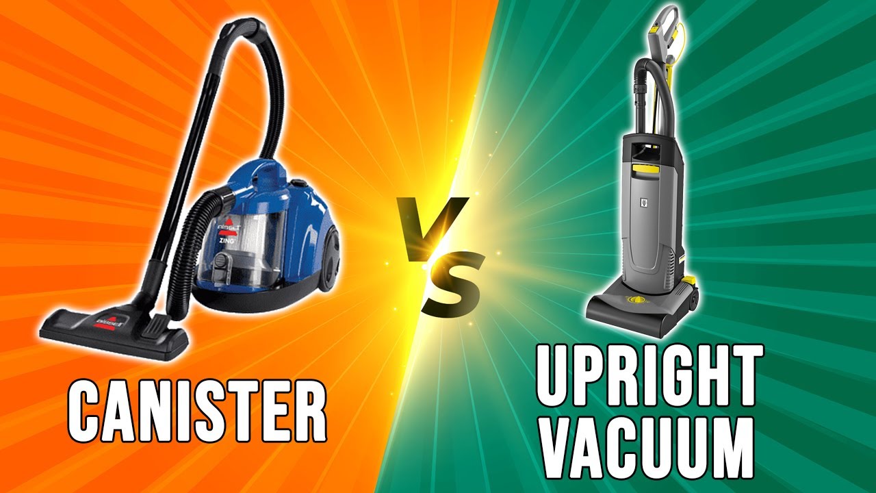 Canister vs Upright Vacuum: What Are The Differences? (A Detailed Comparison)