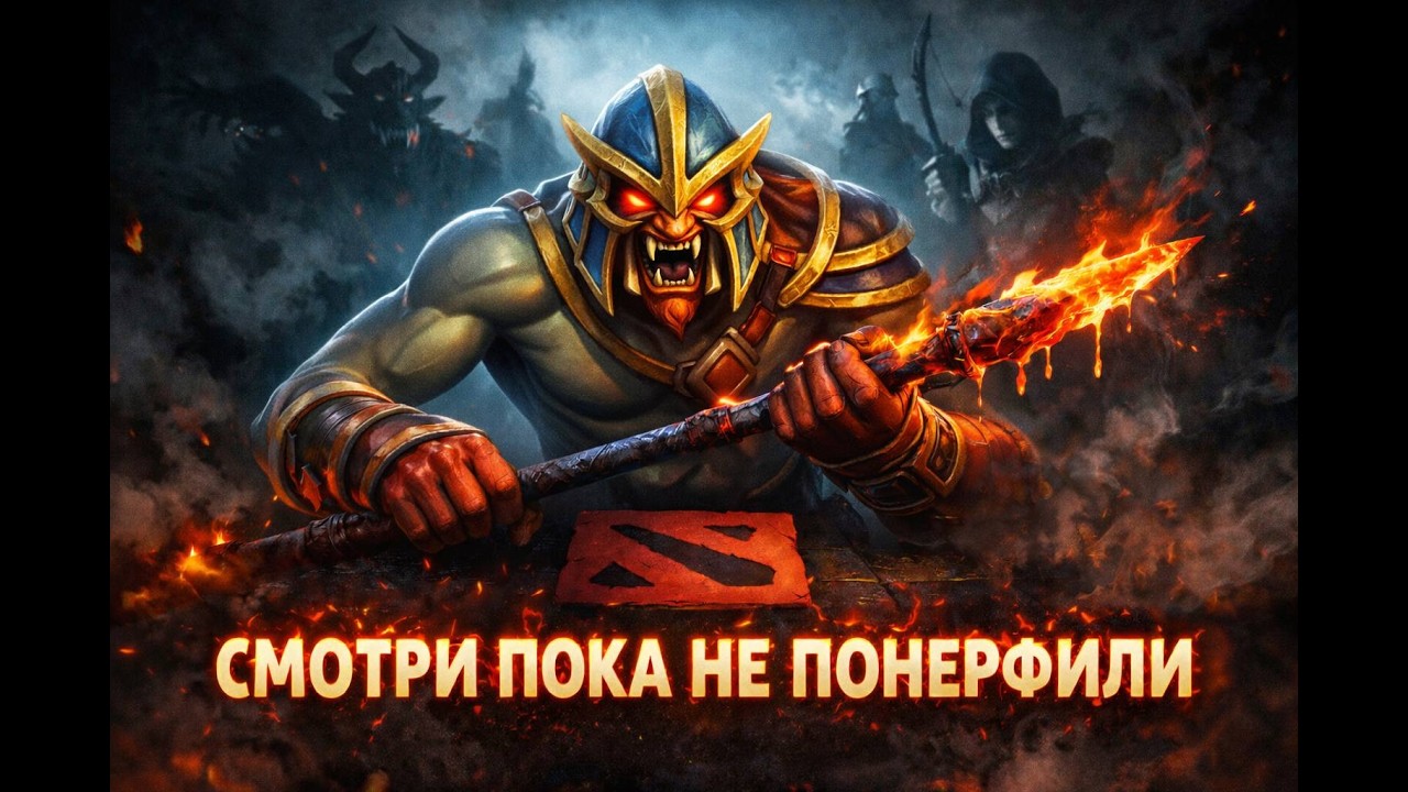 Смотри пока не ПОНЕРФИЛИ! ХУСКАР DOTA 2!