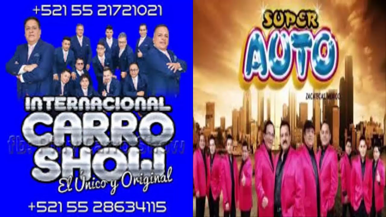 MIX CARRO SHOW Y SUPER AUTO EXITOS PERRONES