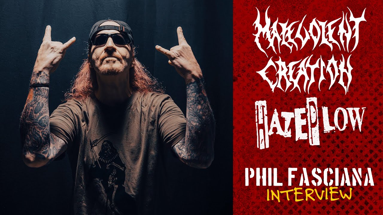 MALEVOLENT CREATION | HATEPLOW | Phil Fasciana interview #016