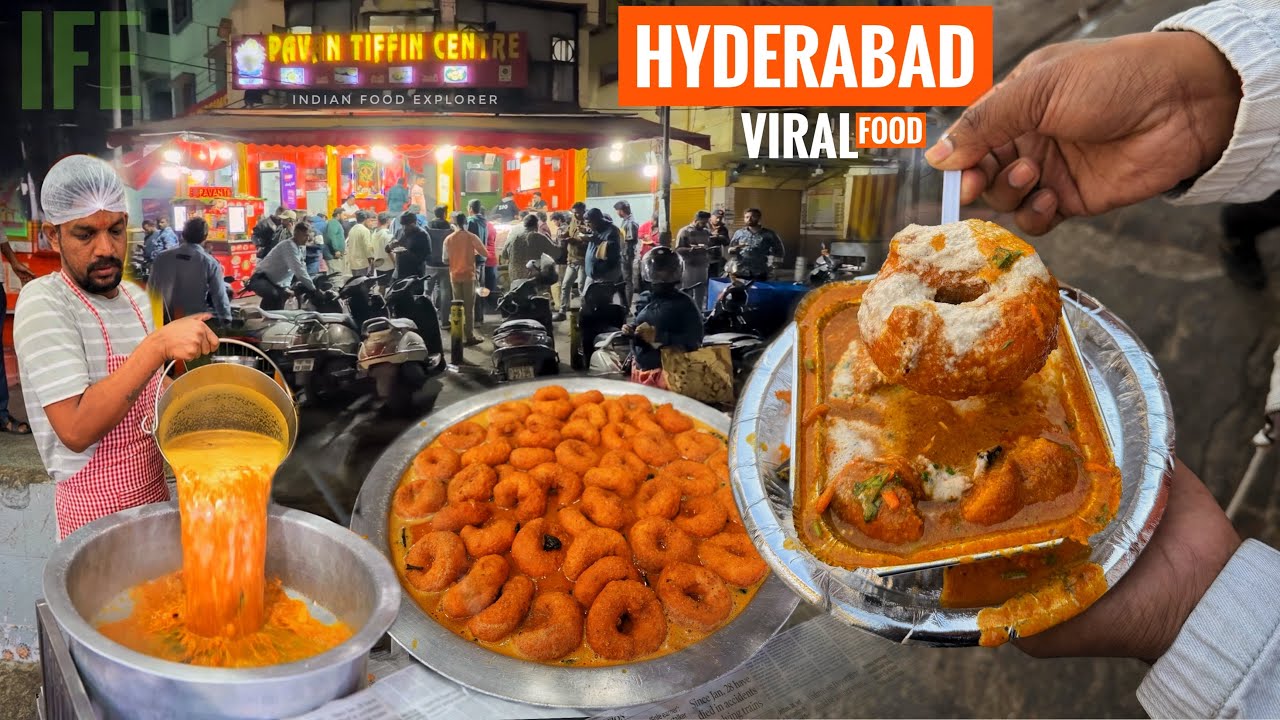 India’s Highest Selling Sambar Vada - till 12:00 at Night | 300 Litre Sambar Everyday | ￼Hyderabad