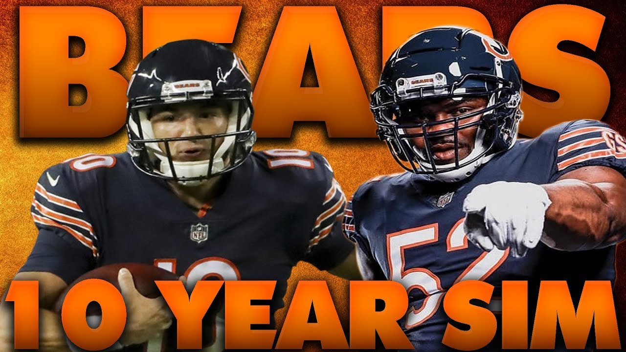 Khalil Mack Doesn't Age! Madden 19 Chicago Bears 10 Year Sim 2.0