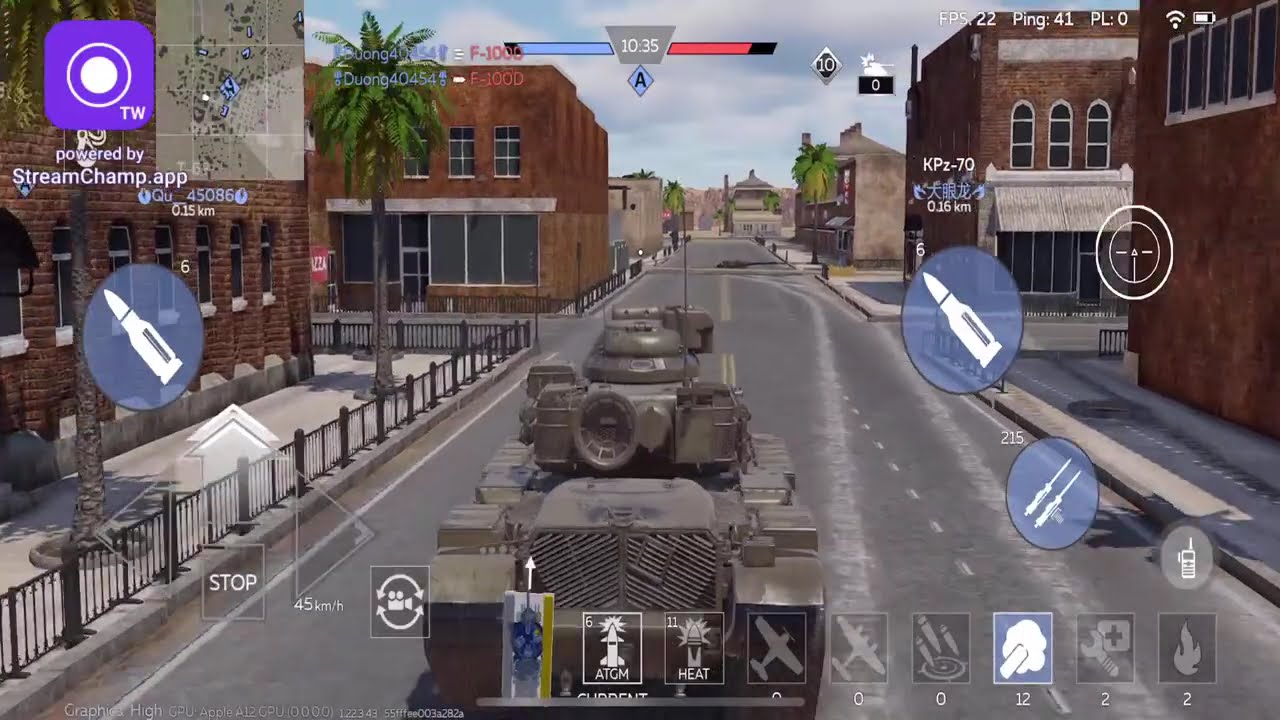 War thunder tank Broadcast powered by StreamChamp