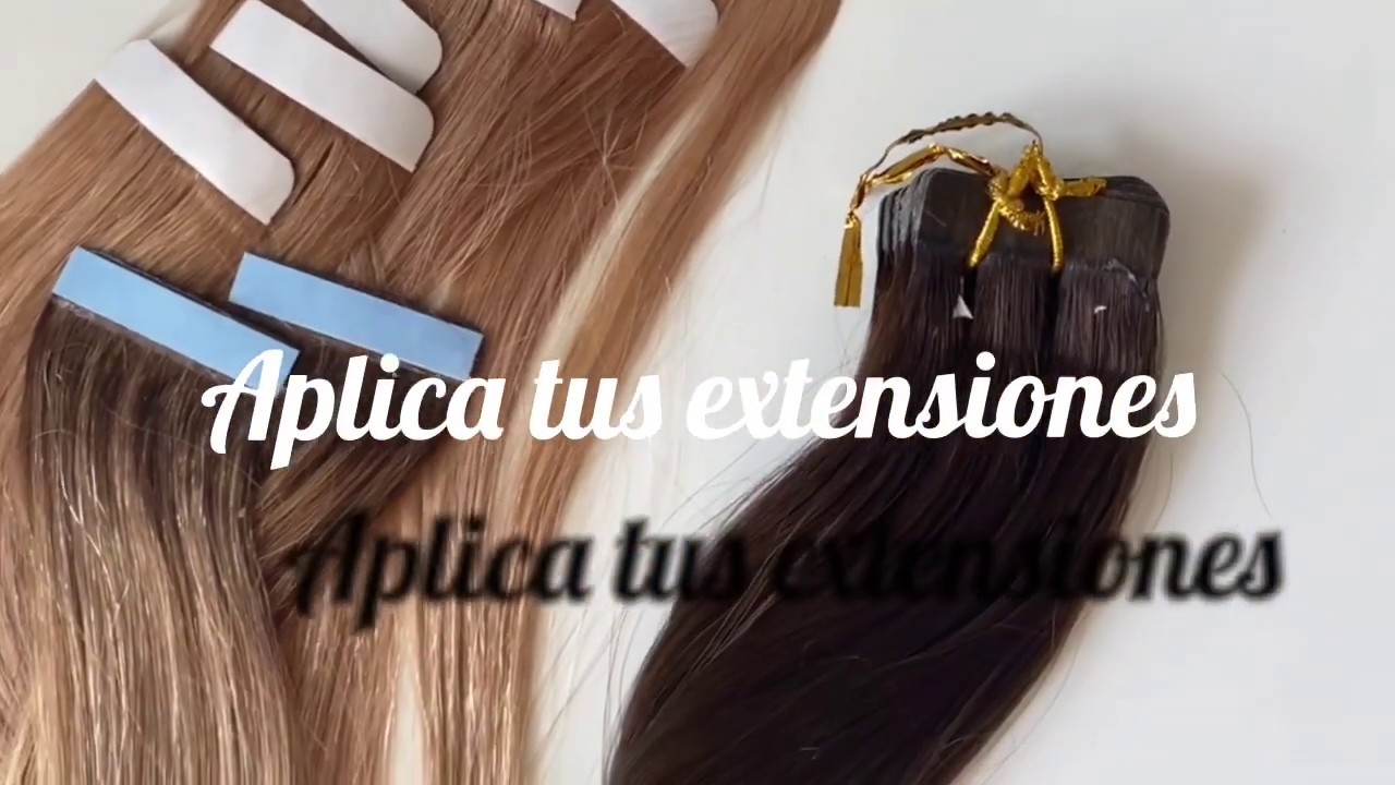 Mas Tips!!para colocar tus extensiones de pega o Tape-In en casa.Facil