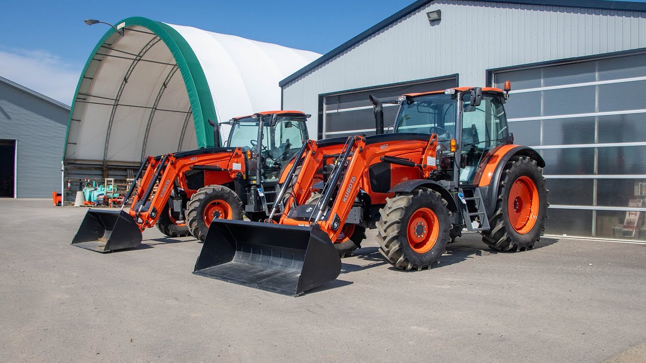 The Newly Updated Kubota M6 Tractor!
