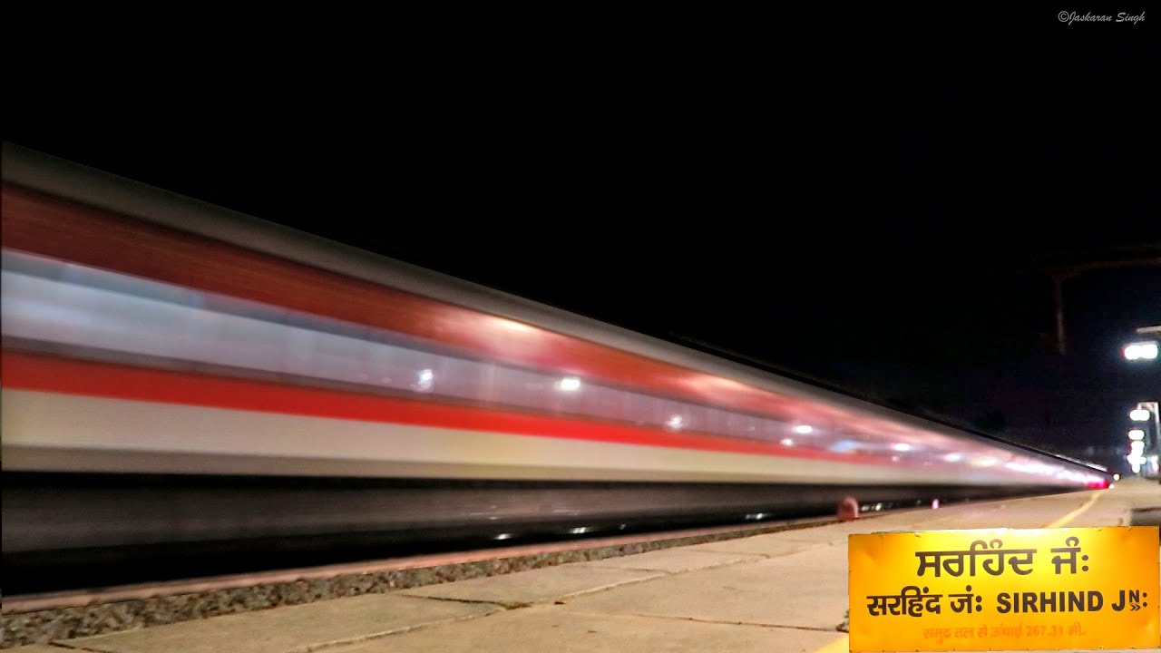Premium Trains of North Plundering SIRHIND JN. @130 KMPH ft. Rajdhani Shatabdi Vande Bharat Duronto