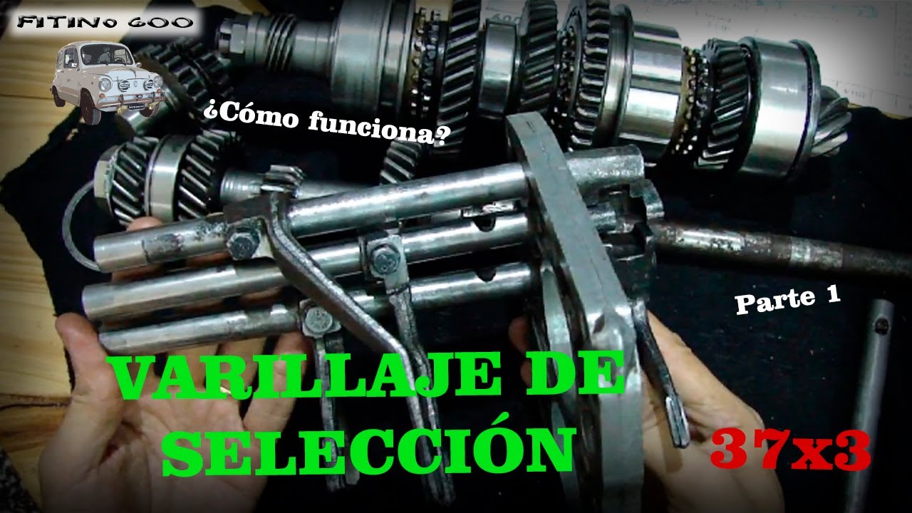 Varillas de selección Ep37T03 / #Fiat600 #caja #fitino600