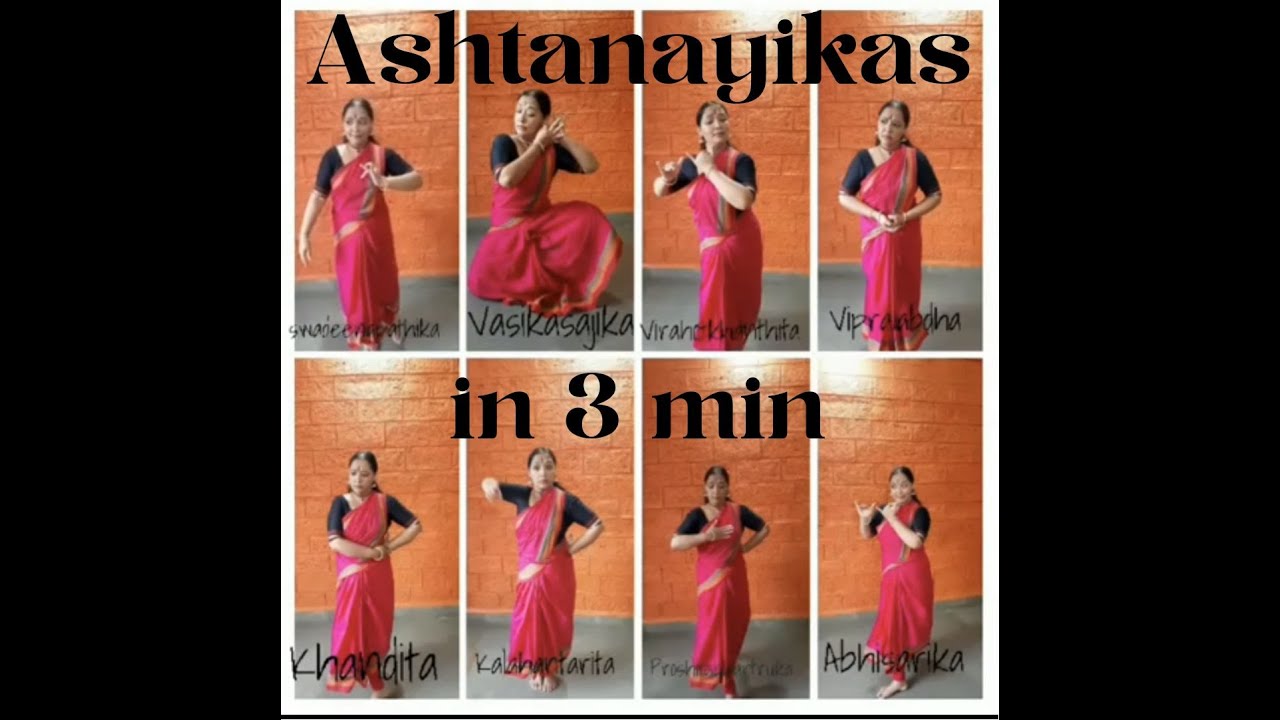 Exploring Ashta nayikas in 3 minutes | Savita Hegde |