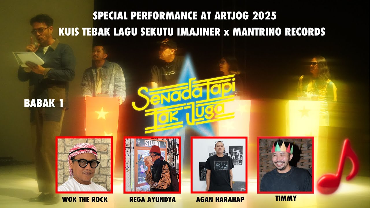 SENADA TAPI TAK JUGA - BABAK 1 | KUIS TEBAK LAGU SPECIAL PERFORMANCE AT ARTJOG 2025