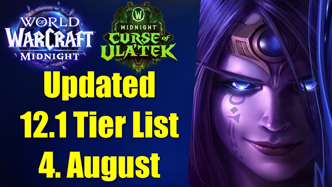 UPDATED Best Midnight Season 2 Classes - August 4 | WoW 12.1 Tier List