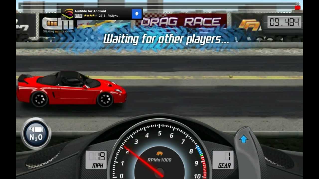Drag Racing 1.6 Honda NSX-R  [1/4mi, Lvl 4] **09.481s**