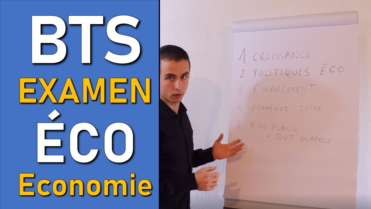 5 Cours & Questions à RÉVISER pour réussir l'ECONOMIE en BTS | Préparer son examen BTS MUC / MCO
