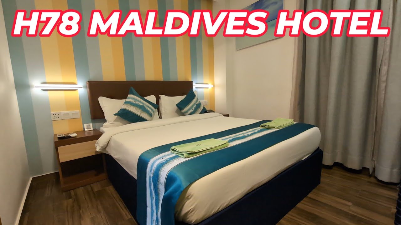 H78 Maldives Hotel Room Tour! I Didn't Expect This View 🇲🇻
