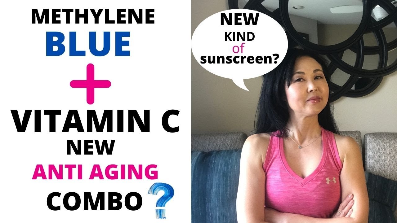 METHYLENE BLUE + VITAMIN C NEW ANTI AGING COMBO FOR SUNSCREENS #goseechristy  #methyleneblue