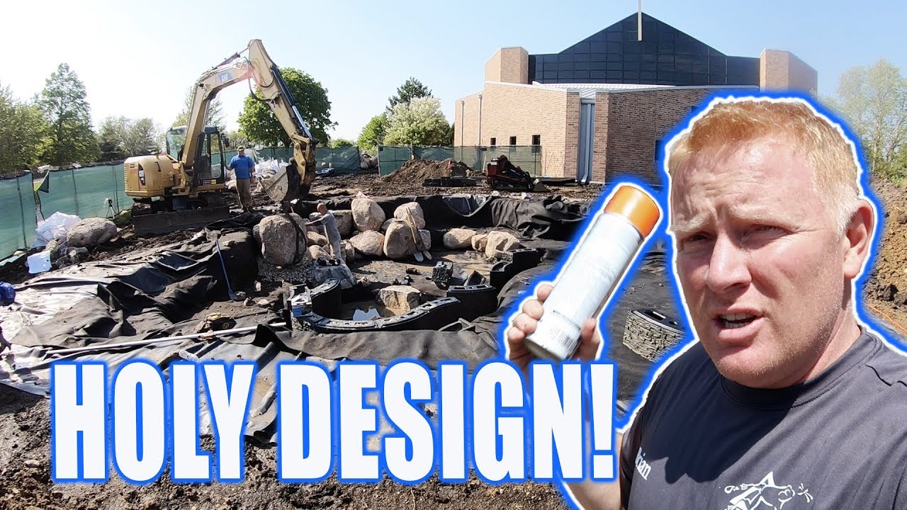 Recreation POND DESIGN & Build: Christ Community Church - Part 1