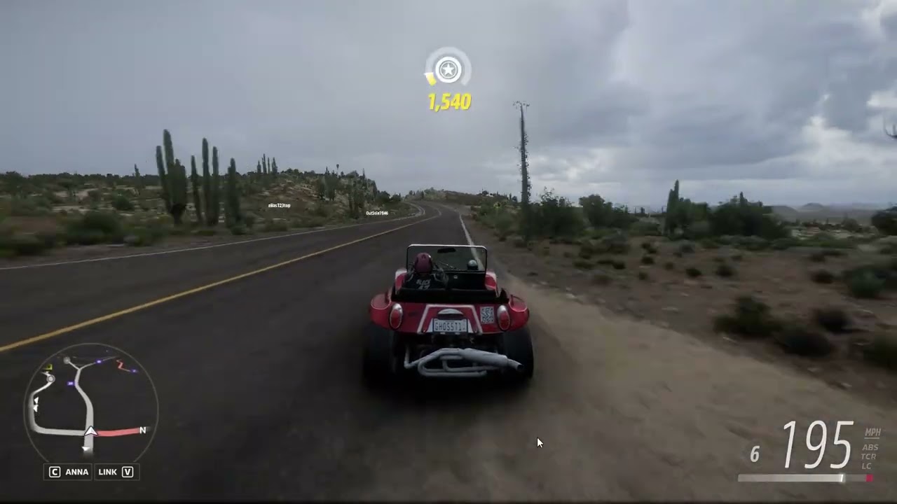 Forza Horizon 5 Going 200 mph in 1971 manx