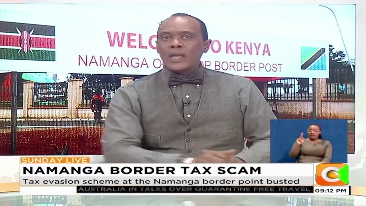 Tax evasion scheme at the Namanga border point busted.