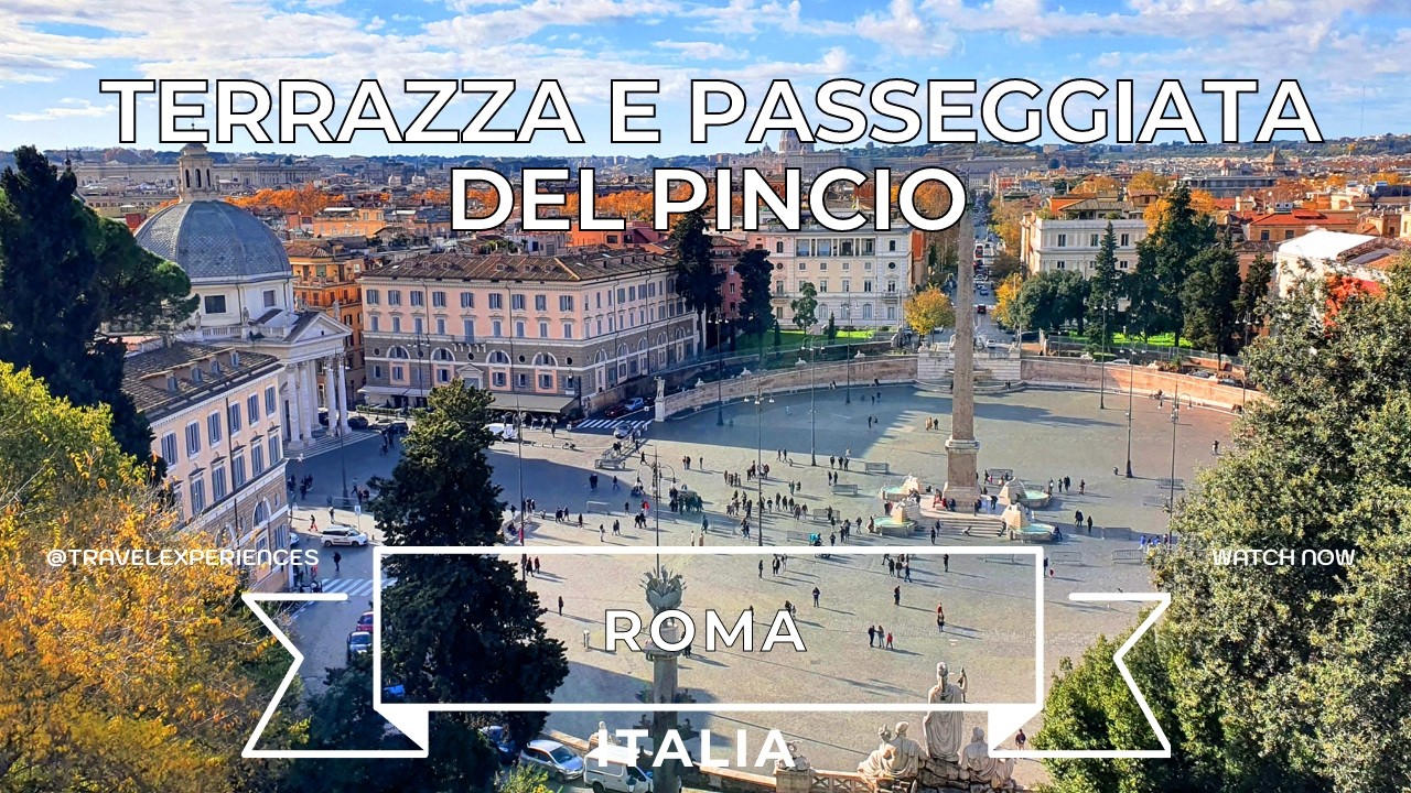 Roma - Terrazza e Passeggiata del Pincio