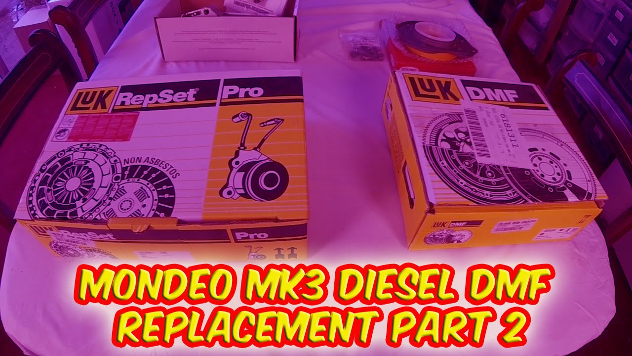 Part 2 Ford Mondeo Mk 3 Dual Mass Flywheel Failure Diesel LUK Replacement