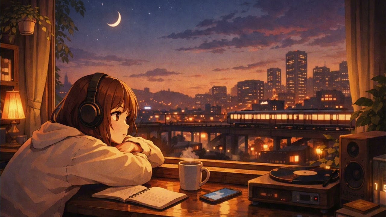 Midnight Streets - Jazzy Lo Fi Hip Hop Chill Vibes | N2B8 Music