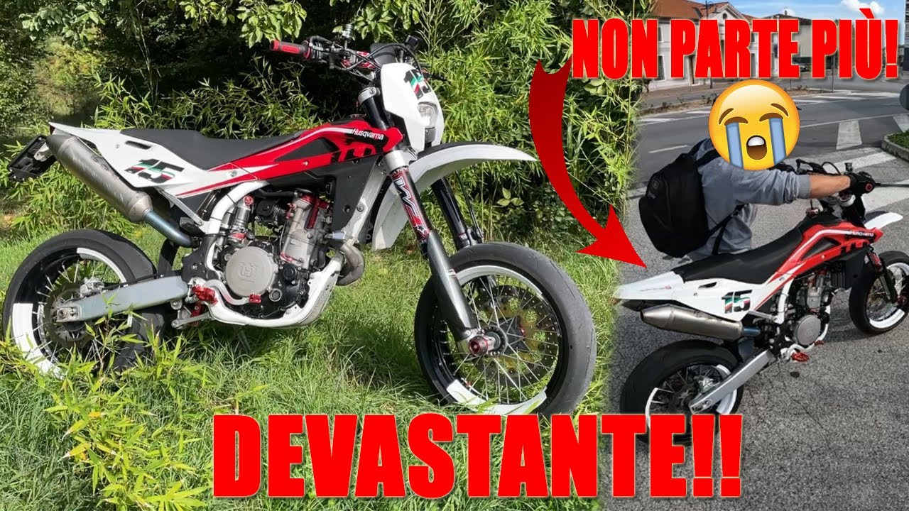 HO ROTTO LA MOTO DI UN FAN!😩 TEST HUSQVARNA 510!! Missile 🚀🚀