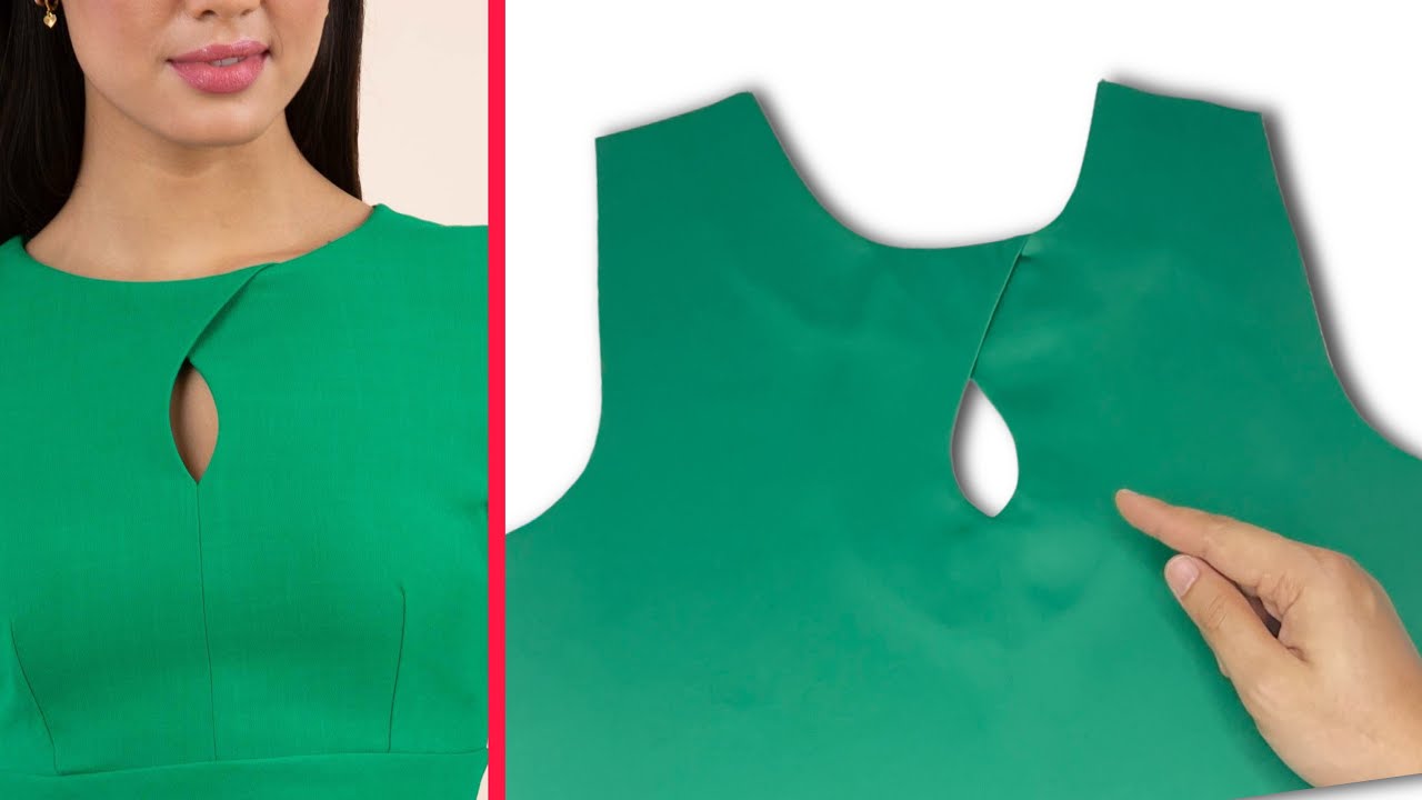 Unique Circle double Neck Stitching techniques  | Worth Knowing Sewing tips  and Tricks