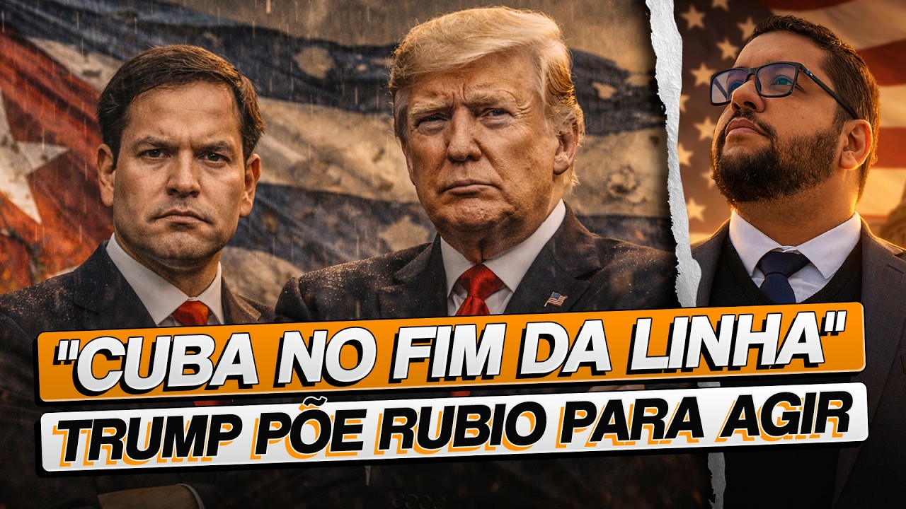 Trump anuncia que CUBA está “no FIM DA LINHA” e aciona Rubio para a próxima fase